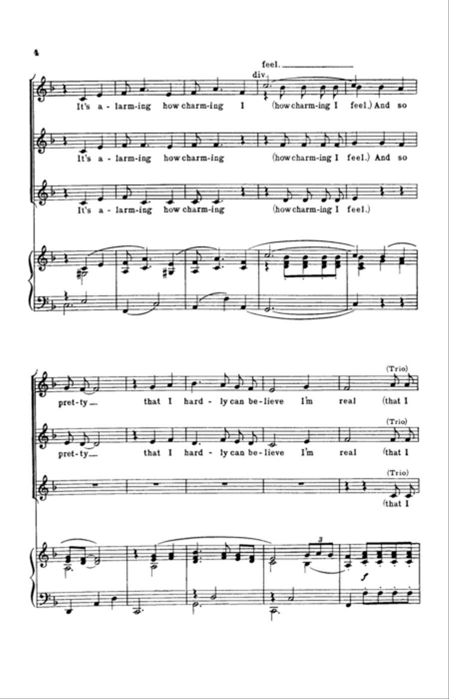 I Feel Pretty (from West Side Story) (arr. William Stickles) SSA scores gallery preview page 3