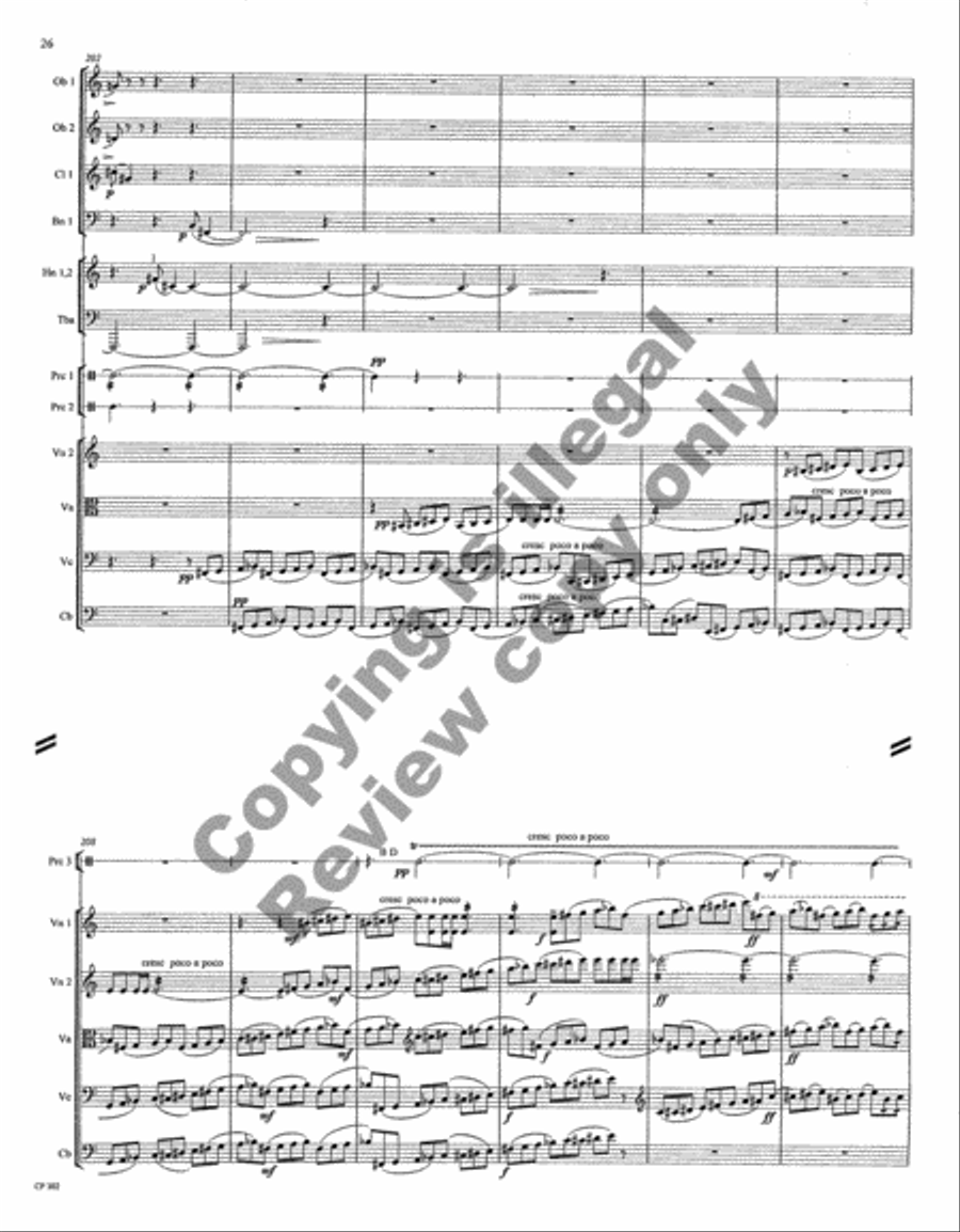 Symphony No. 1 Full Orchestra scores gallery preview page 130