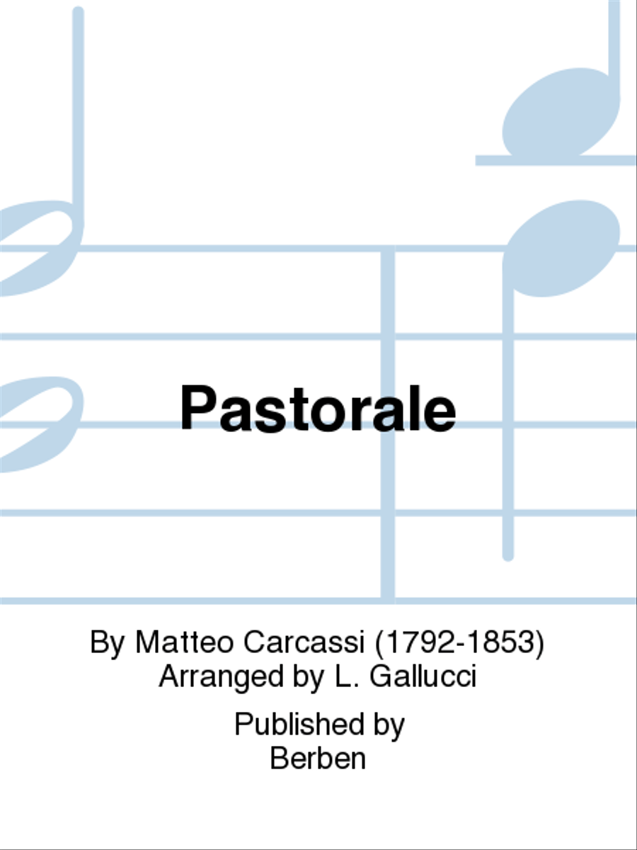 Pastorale Pastorale Classical Guitar scores gallery preview page 1