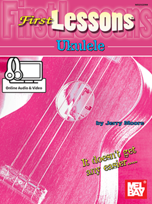 Book cover for First Lessons Ukulele