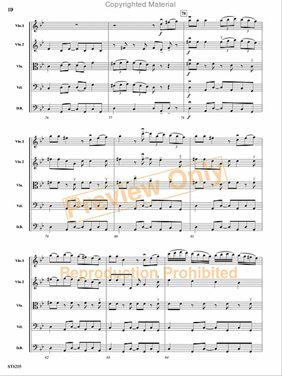 Der Heyser Bulgar String Orchestra scores gallery preview page 9