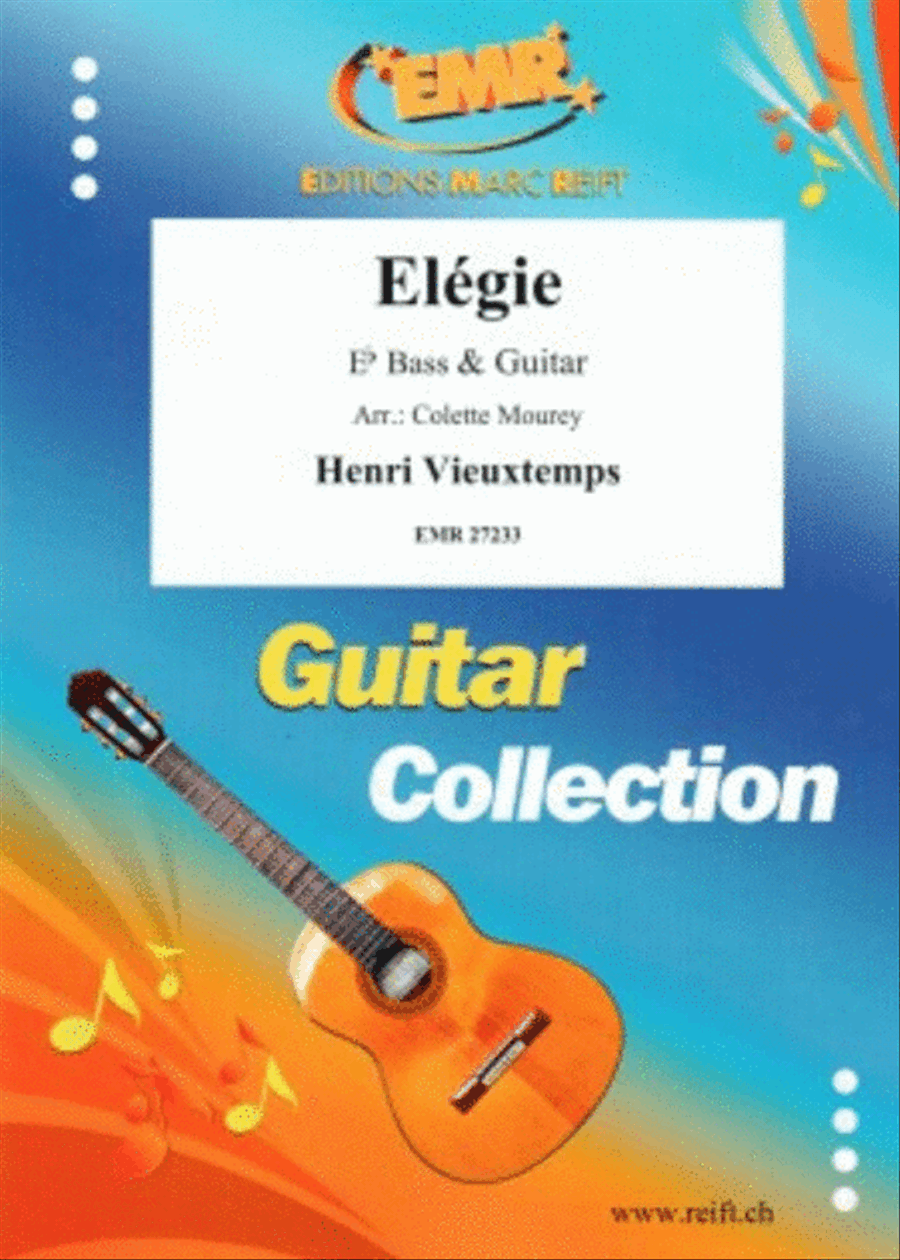 Elegie Guitar scores gallery preview page 1