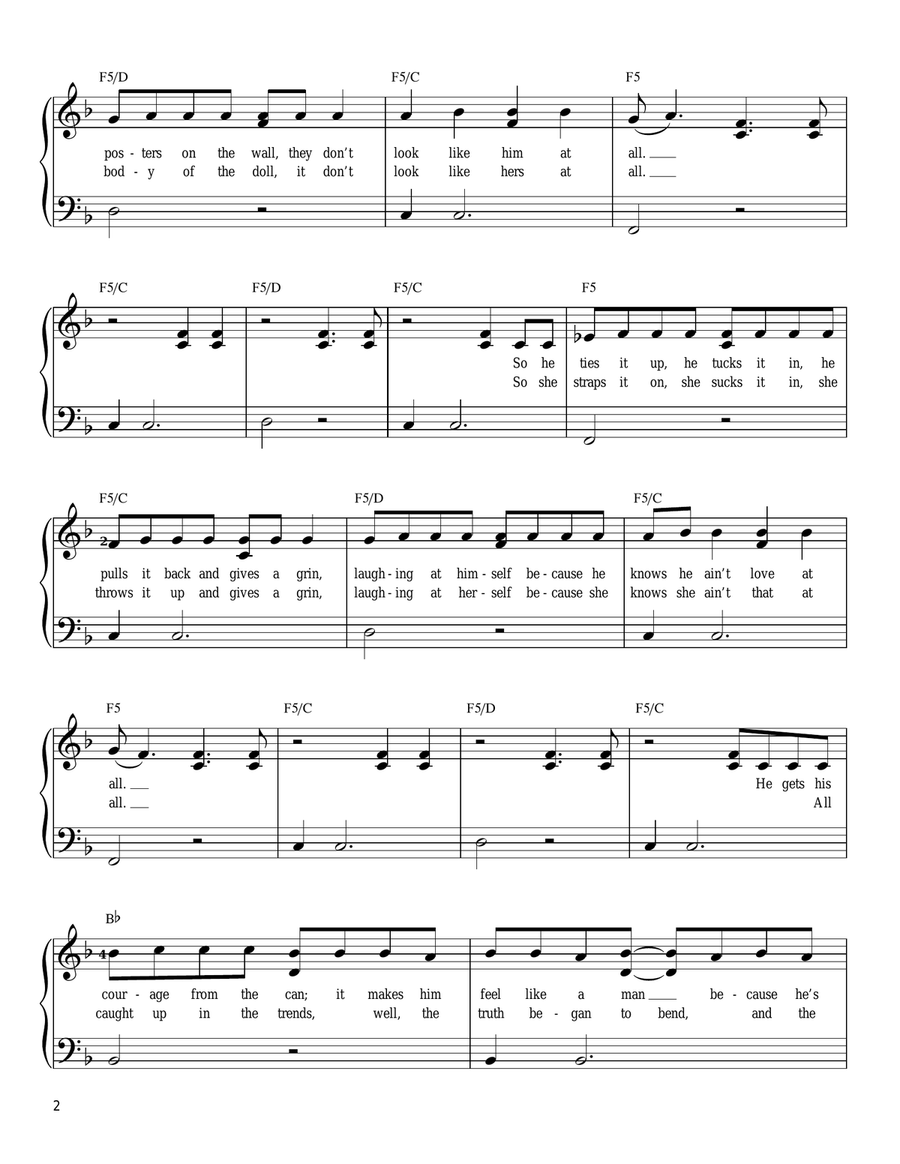 Posters Easy Piano scores gallery preview page 2