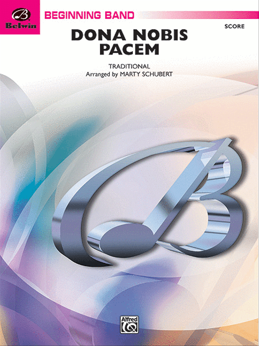 Dona Nobis Pacem Dona Nobis Pacem Concert Band scores gallery preview page 1