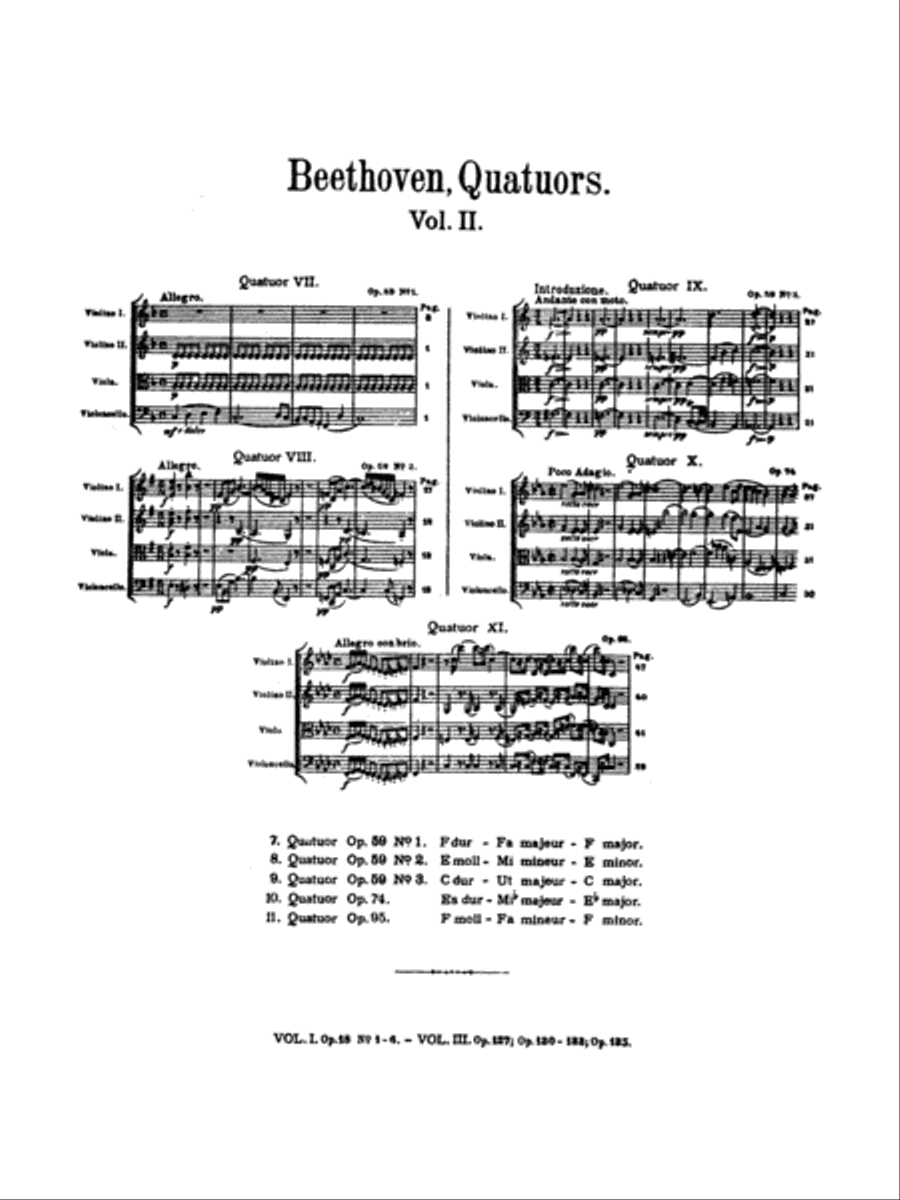 String Quartets, Volume 2 String Quartet scores gallery preview page 3