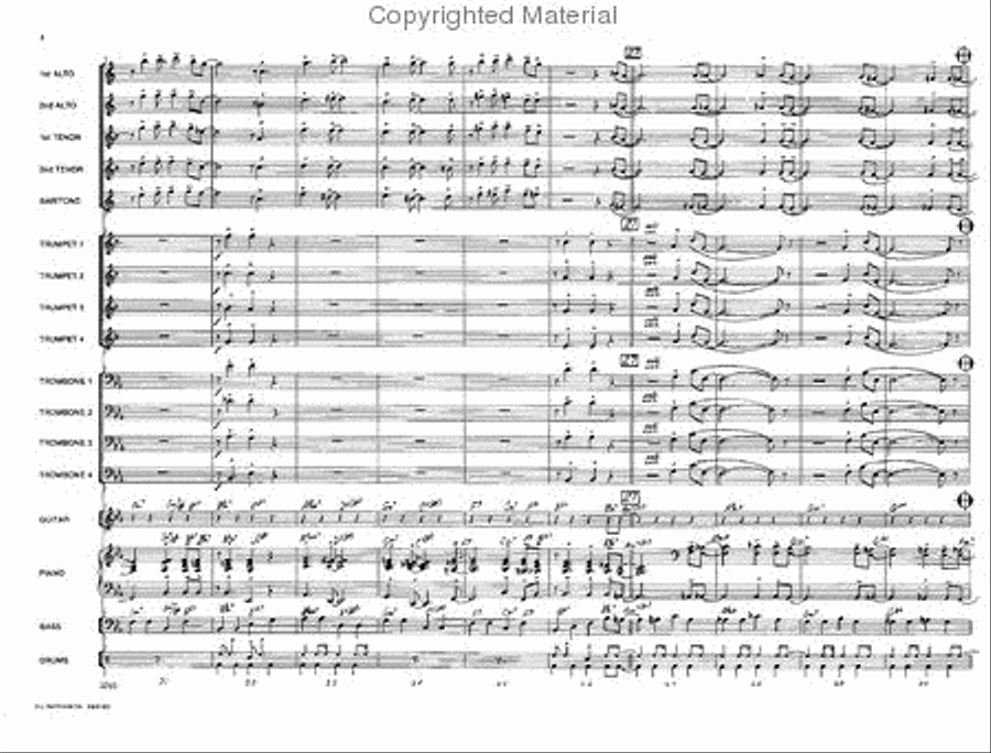 Captain Easy Jazz Ensemble scores gallery preview page 3