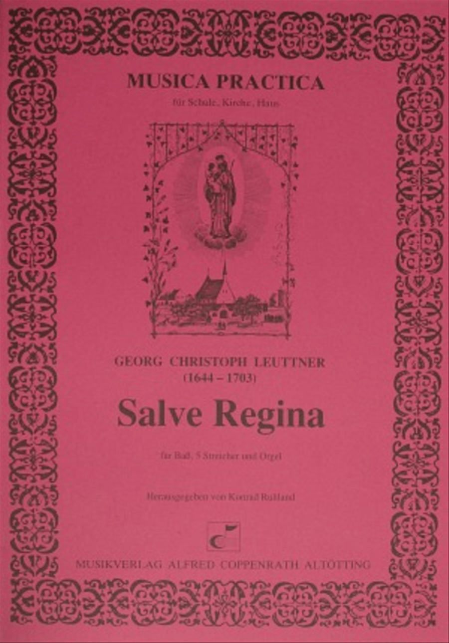 Salve Regina Cello scores gallery preview page 1