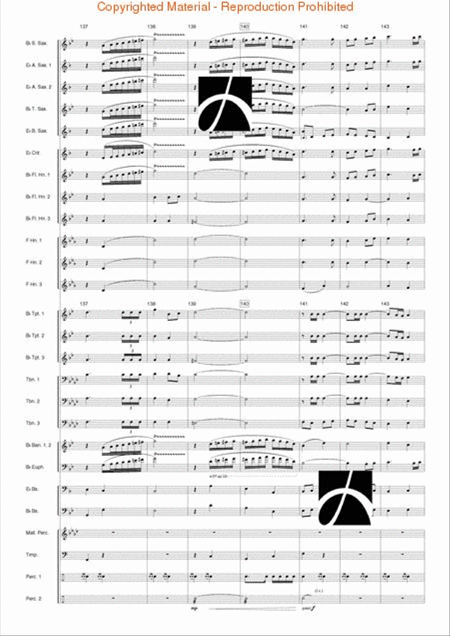 Artemis (Fulnaho) Concert Band scores gallery preview page 19