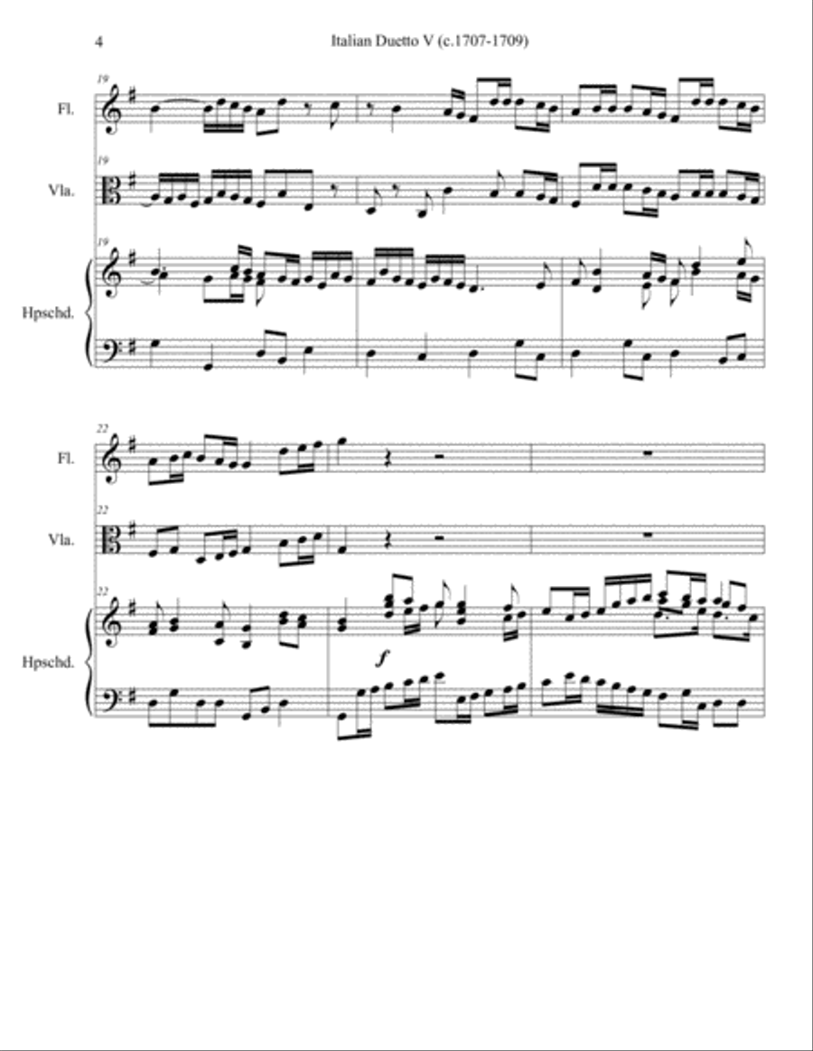 Italian Duetto 5 Italian Duetto 5 Small Ensemble scores gallery preview page 4