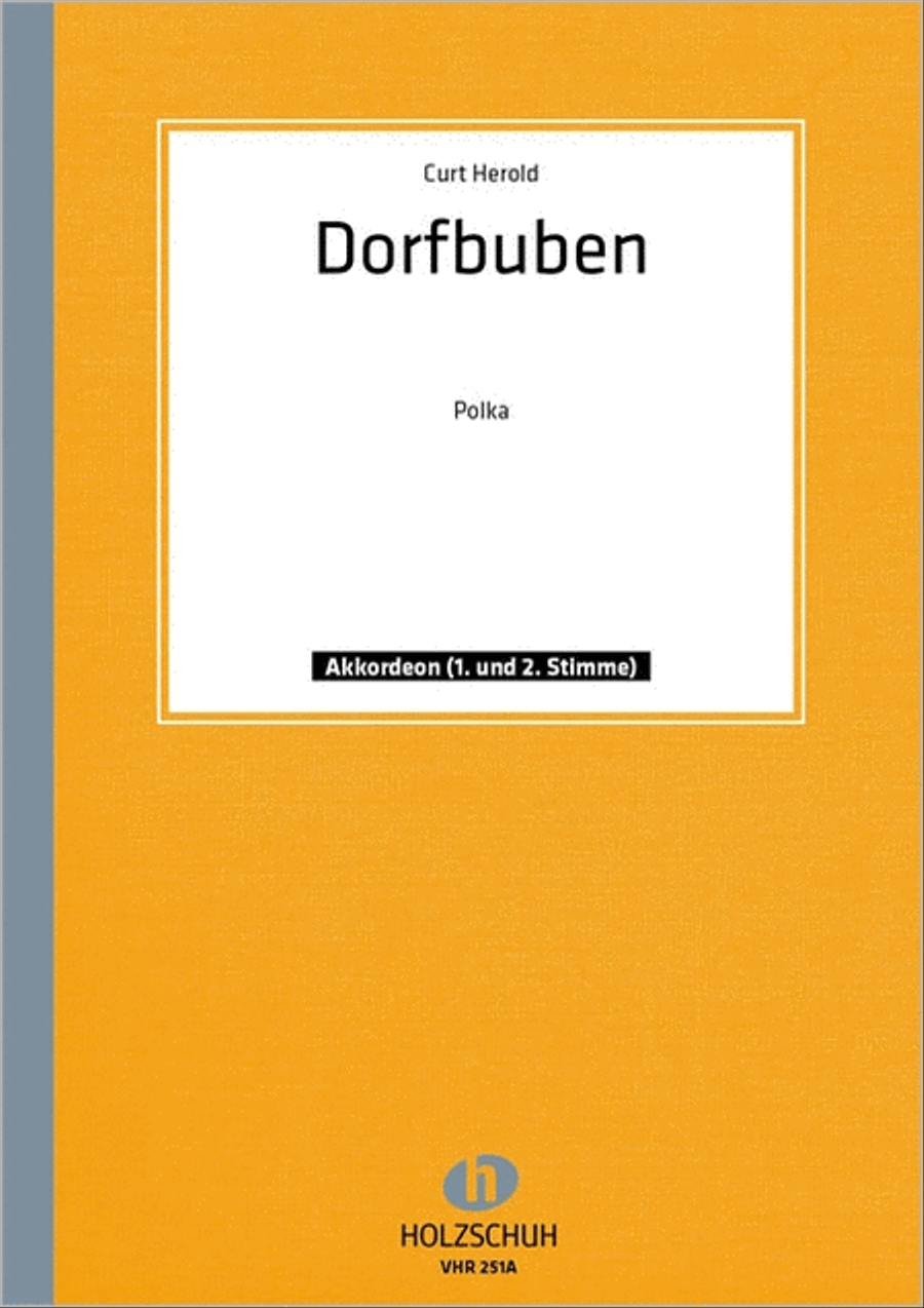 Dorfbuben, Polka Accordion scores gallery preview page 1