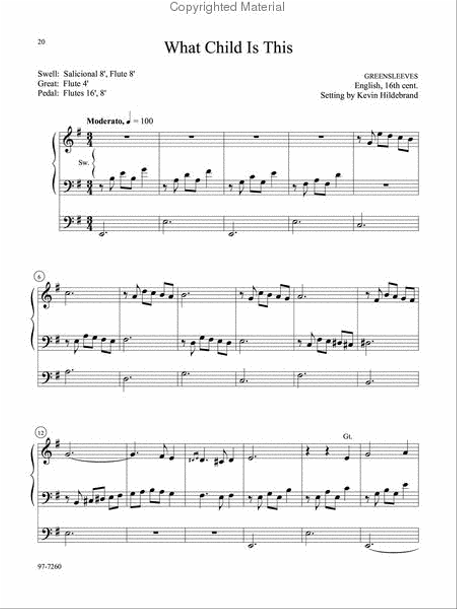 Bethlehem's Rose Bethlehem's Rose Organ scores gallery preview page 8