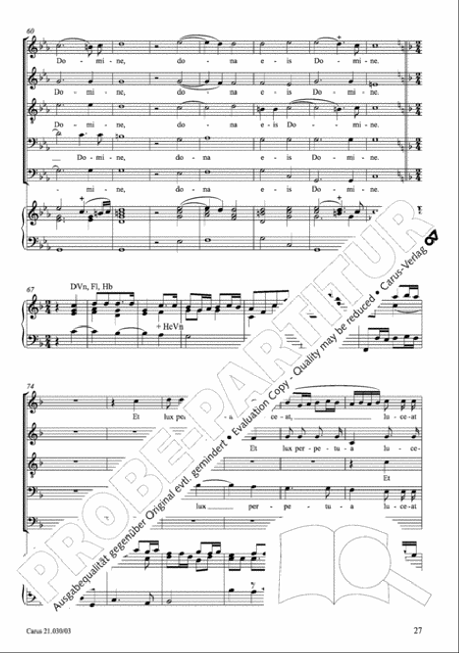 De profundis Men's Choir scores gallery preview page 28