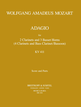 Book cover for Adagio K. 411 (484A)