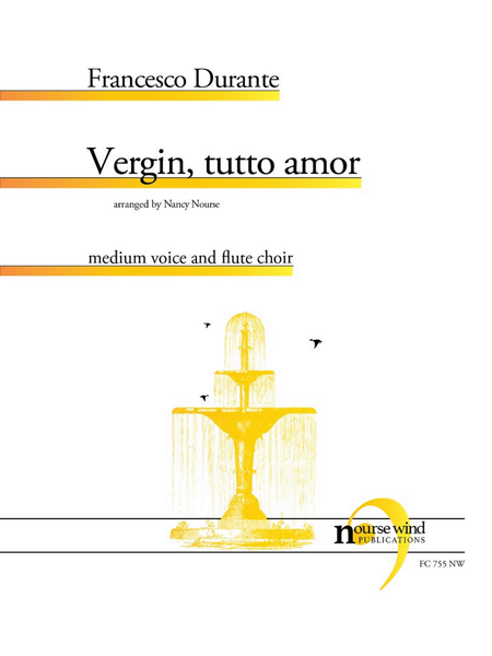 Vergin Tutto Amor for Flute Choir