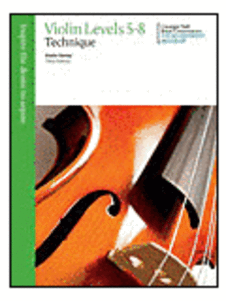 Violin Series, Third Edition: Violin Technique 58