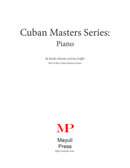 Cuban Masters Series - The Cuban Piano image number null