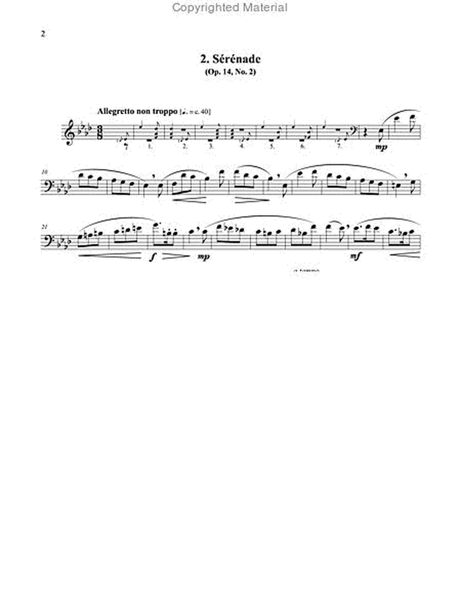 Two Pieces for Euphonium & Piano
