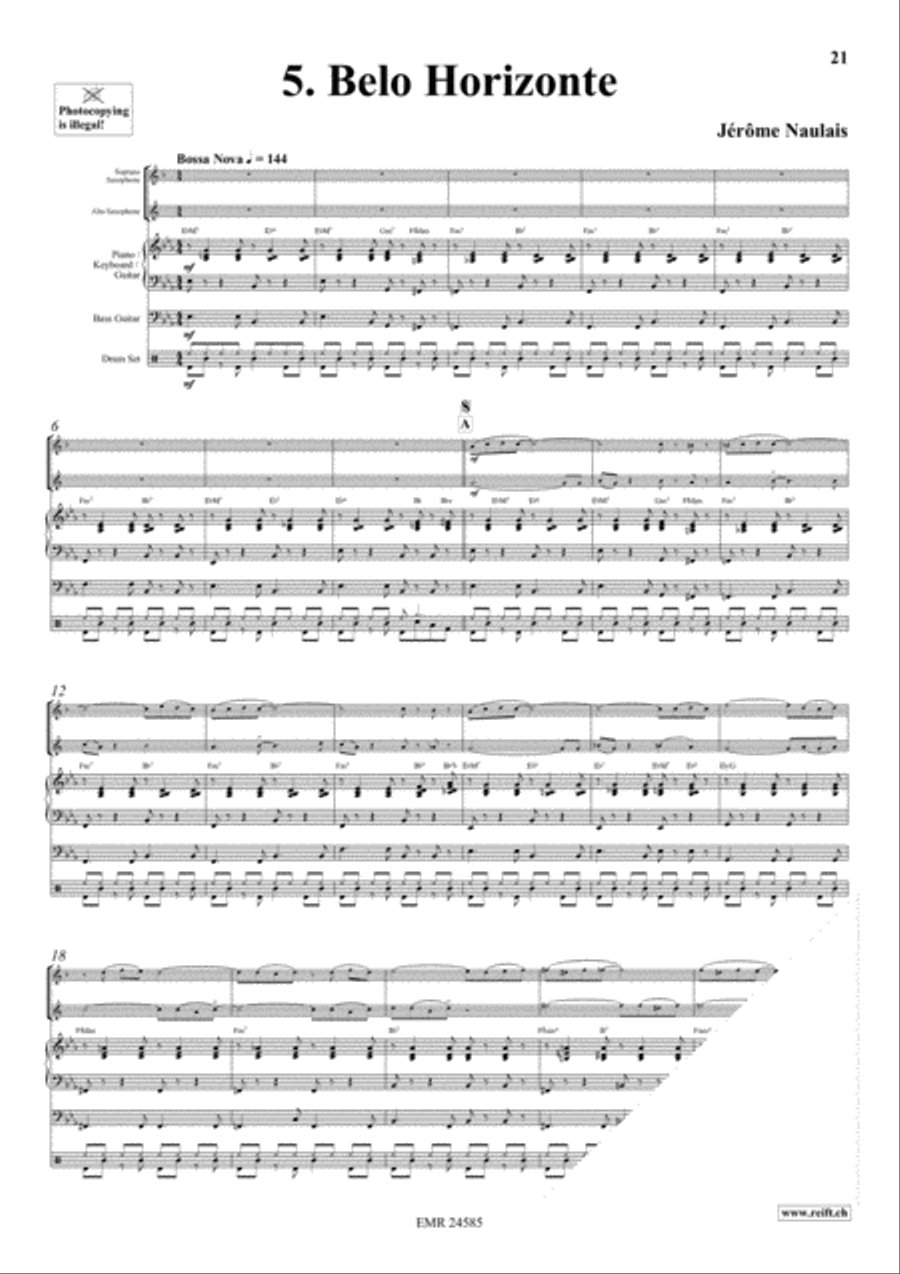 Play With Your Band Volume 1 Woodwind Ensemble scores gallery preview page 7