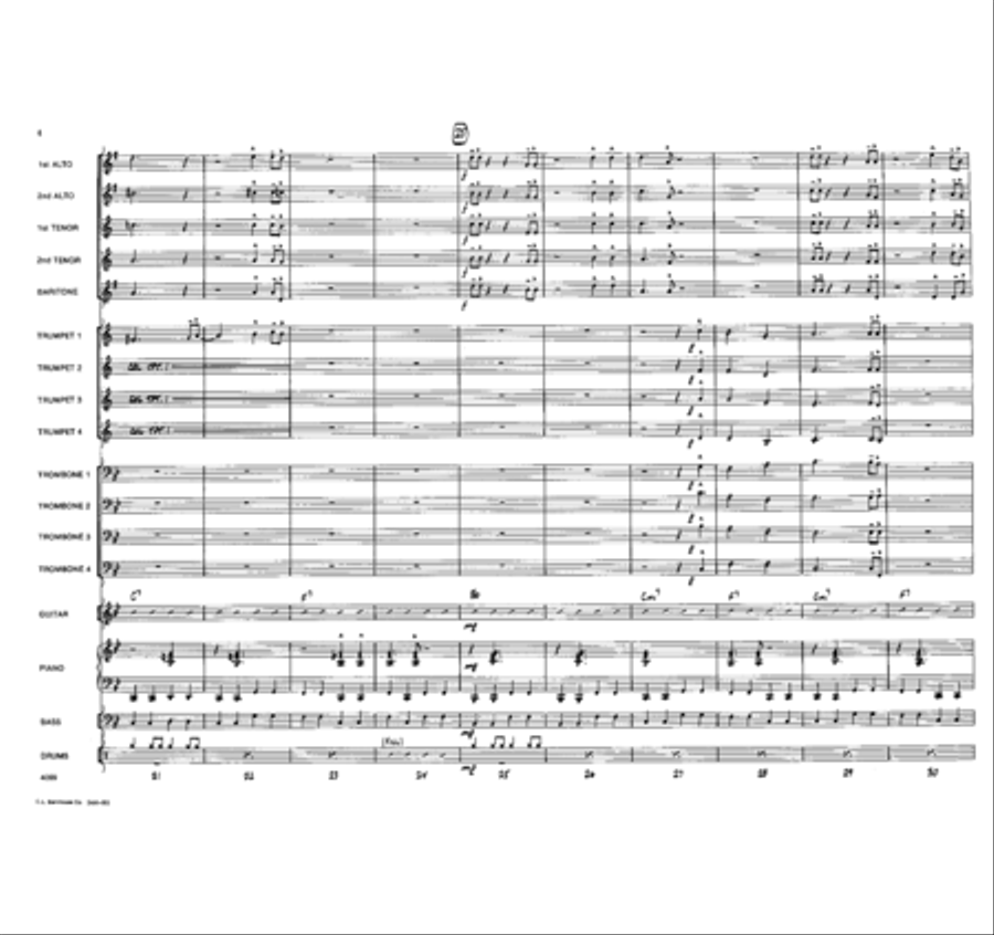 Simply Swing It! Jazz Ensemble scores gallery preview page 4