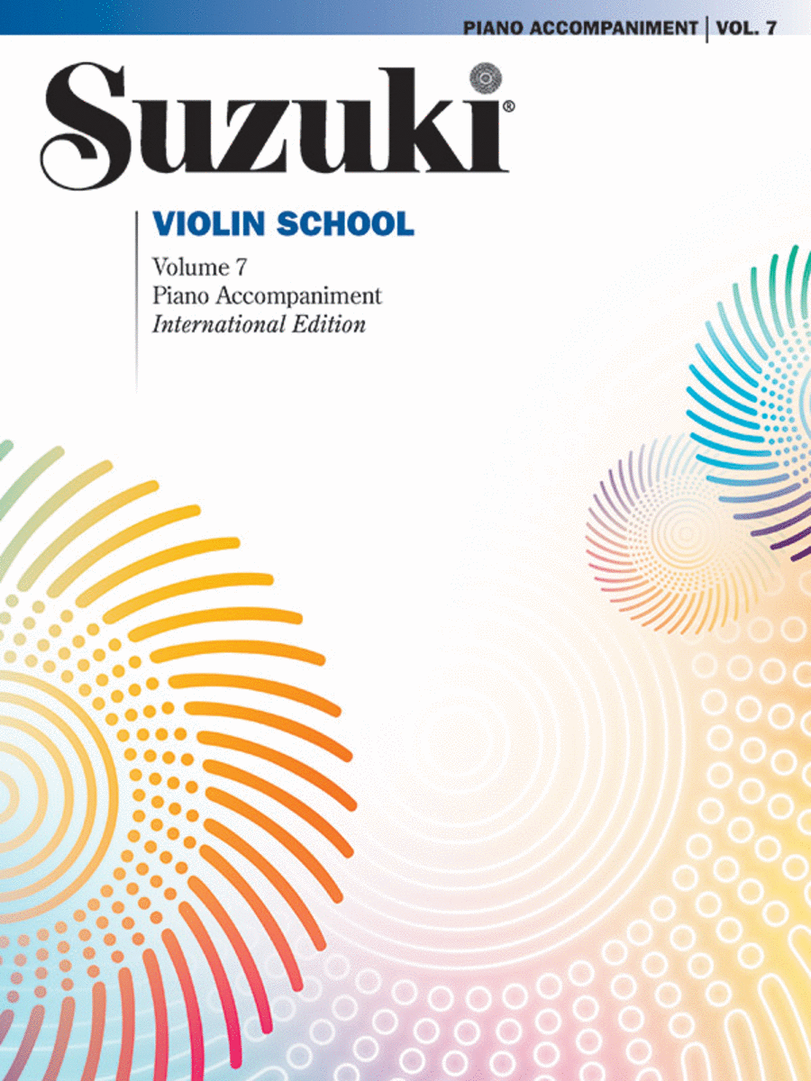 Suzuki Violin School, Volume 7 (Piano Acc.)
