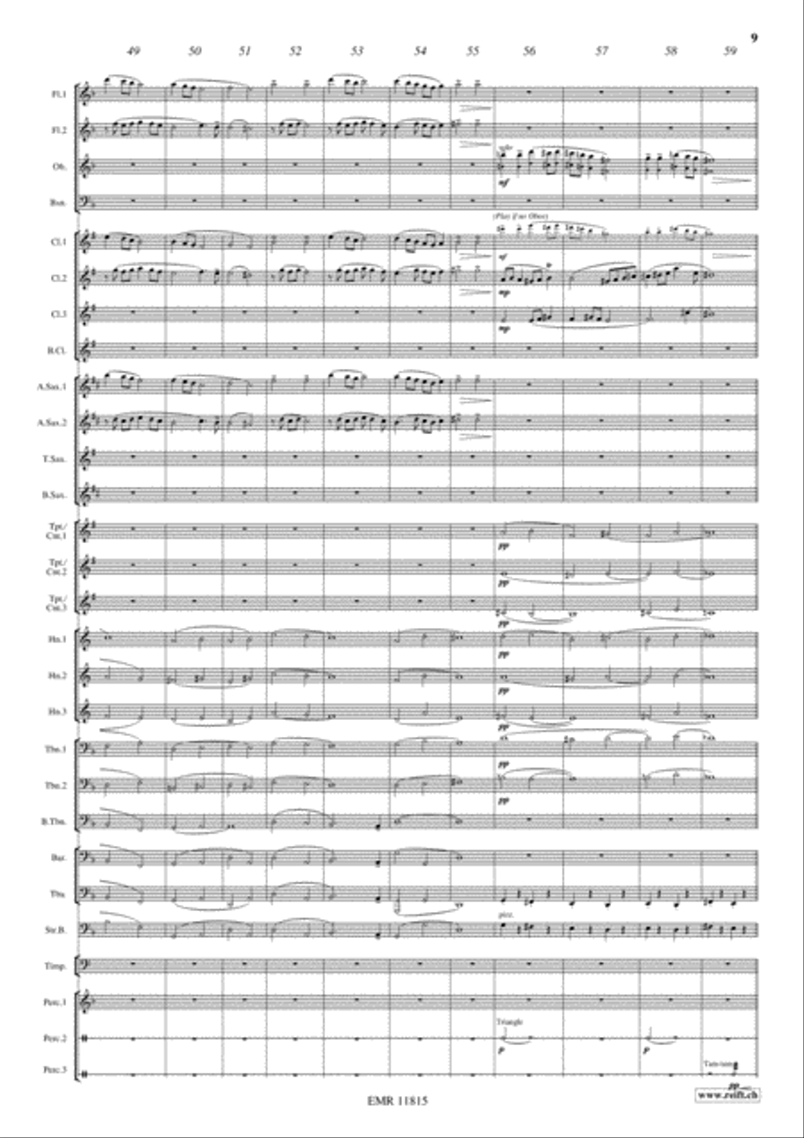 Marco Polo Concert Band scores gallery preview page 10