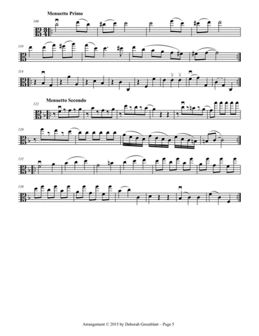 Mozart Trios for Strings - Viola C