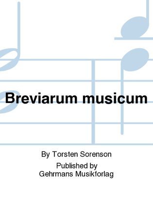 Book cover for Breviarum musicum