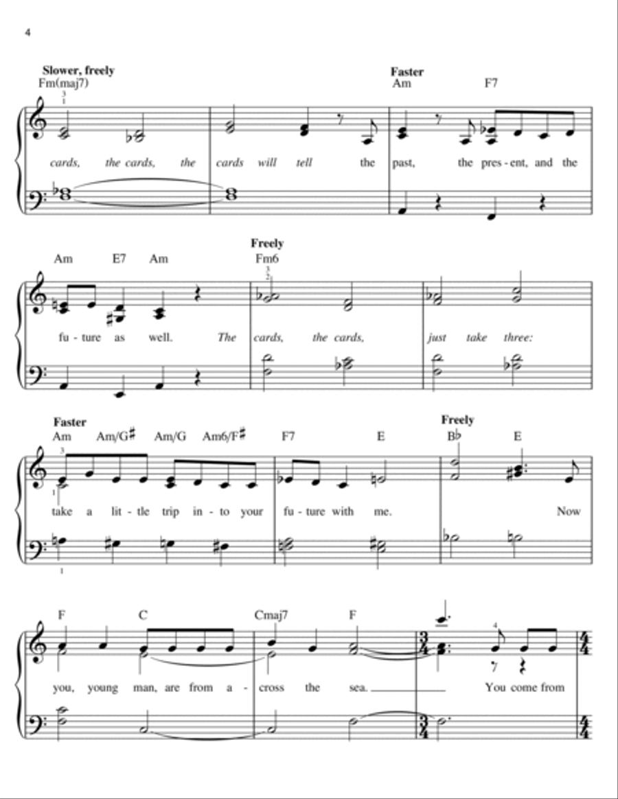 Friends On The Other Side Easy Piano scores gallery preview page 4