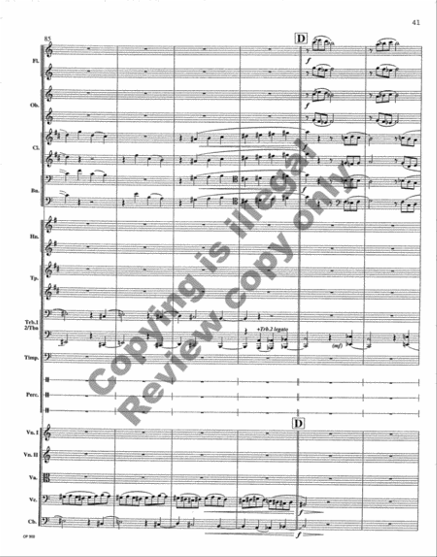 Symphony No. 1 Full Orchestra scores gallery preview page 145