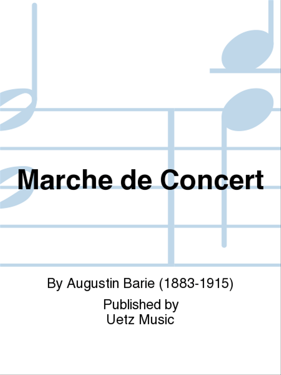 Marche de Concert