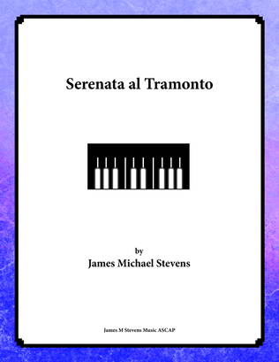 Book cover for Serenata al Tramonto