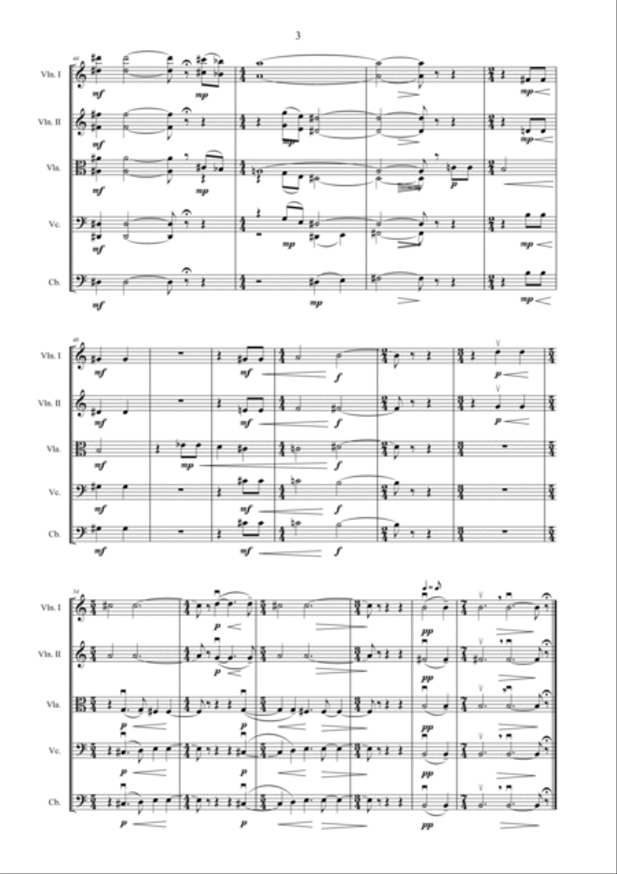 "Hymn" for string orchestra image number null