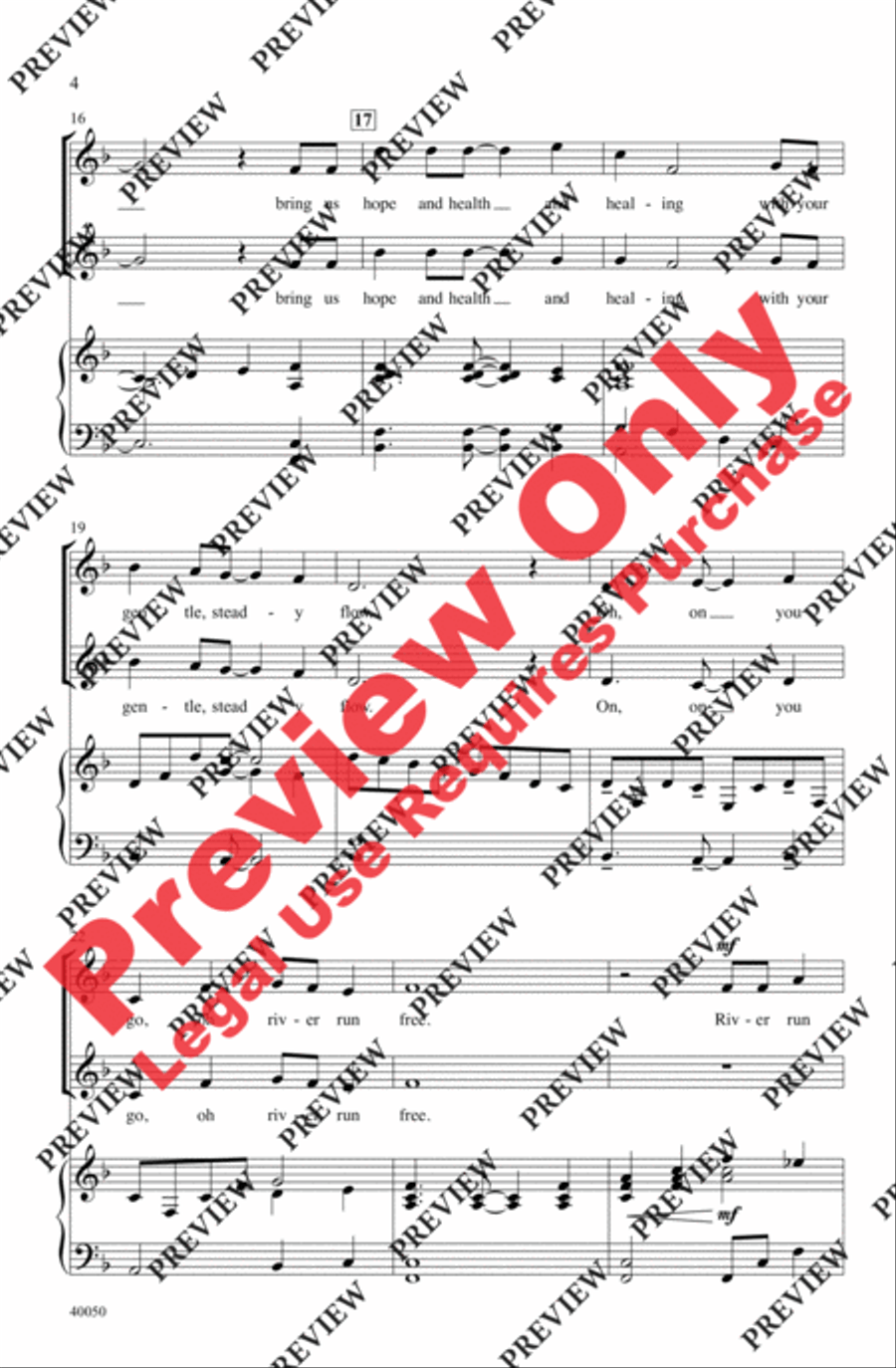 River Run Free 2-Part scores gallery preview page 4