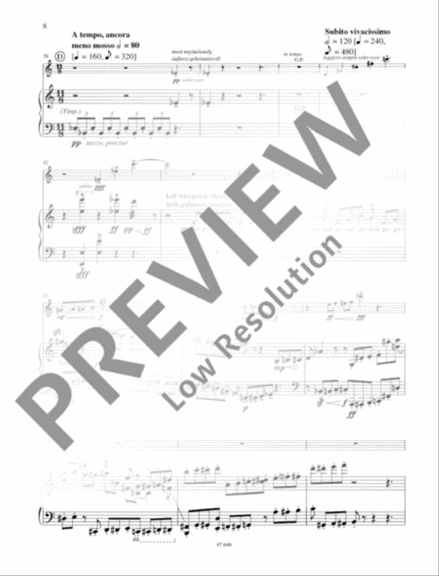 Mysteries of the Macabre C Trumpet scores gallery preview page 9