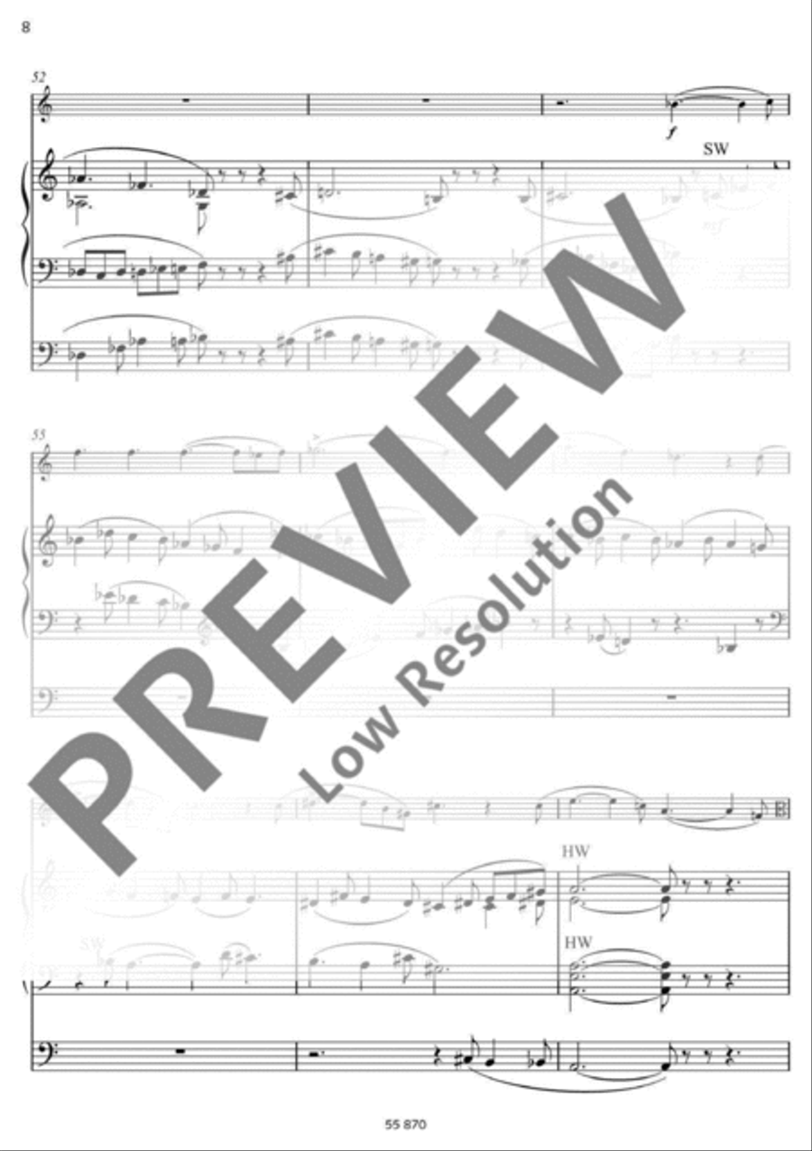 Trauermusik Trauermusik Viola scores gallery preview page 9