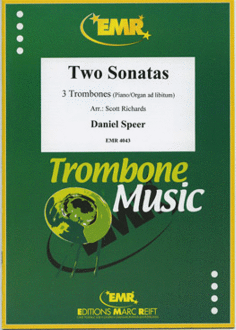 2 Sonatas Trombone Trio scores gallery preview page 1