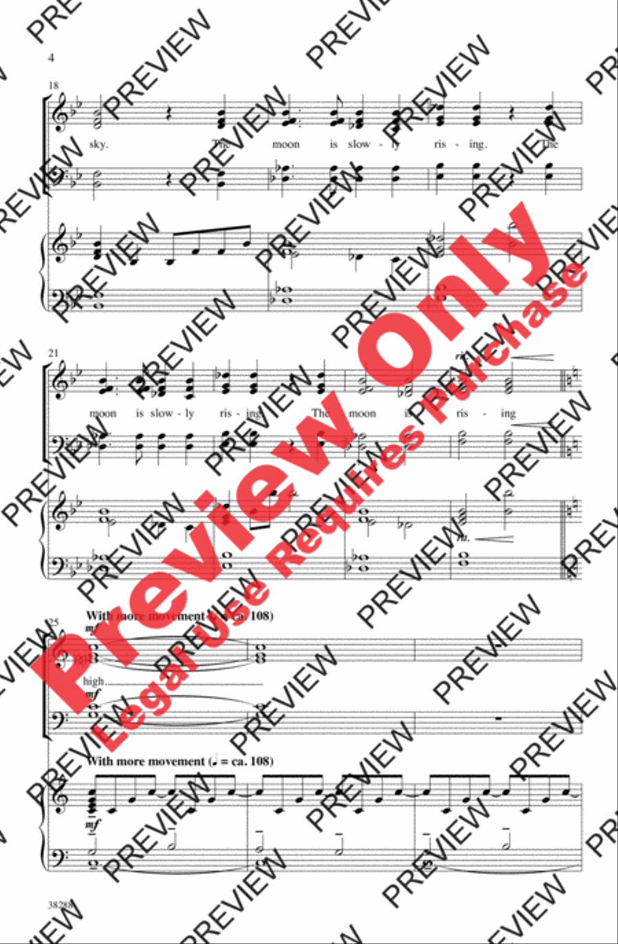 Nightfall Nightfall 4-Part scores gallery preview page 4