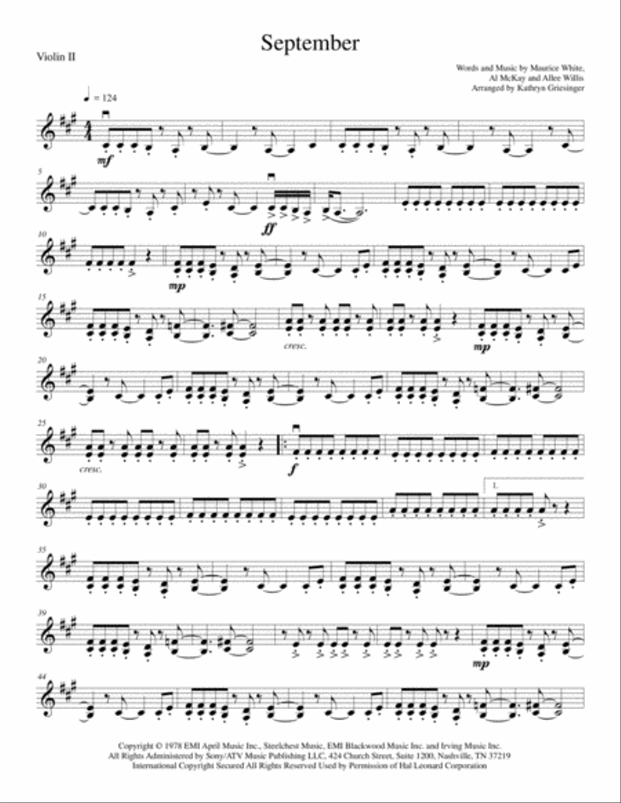 September String Quartet scores gallery preview page 3
