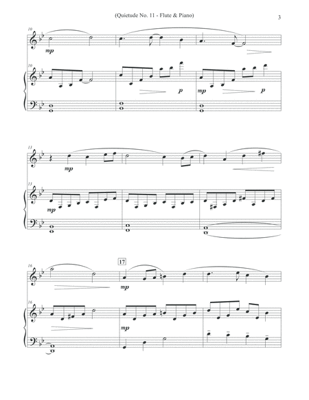 Quietude No. 11 - Flute & Piano image number null