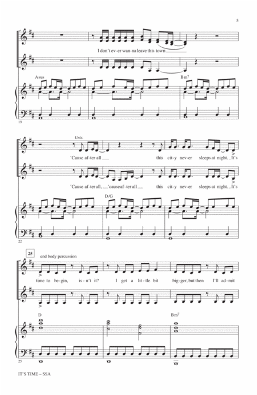 It's Time SSA scores gallery preview page 3