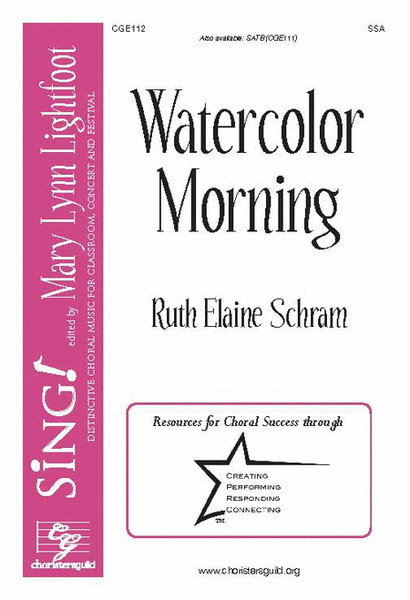 Watercolor Morning (SSA) image number null