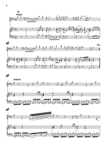 Jean-Baptiste Barrière. Sonata N.1 for Violoncello and Basso Continuo
