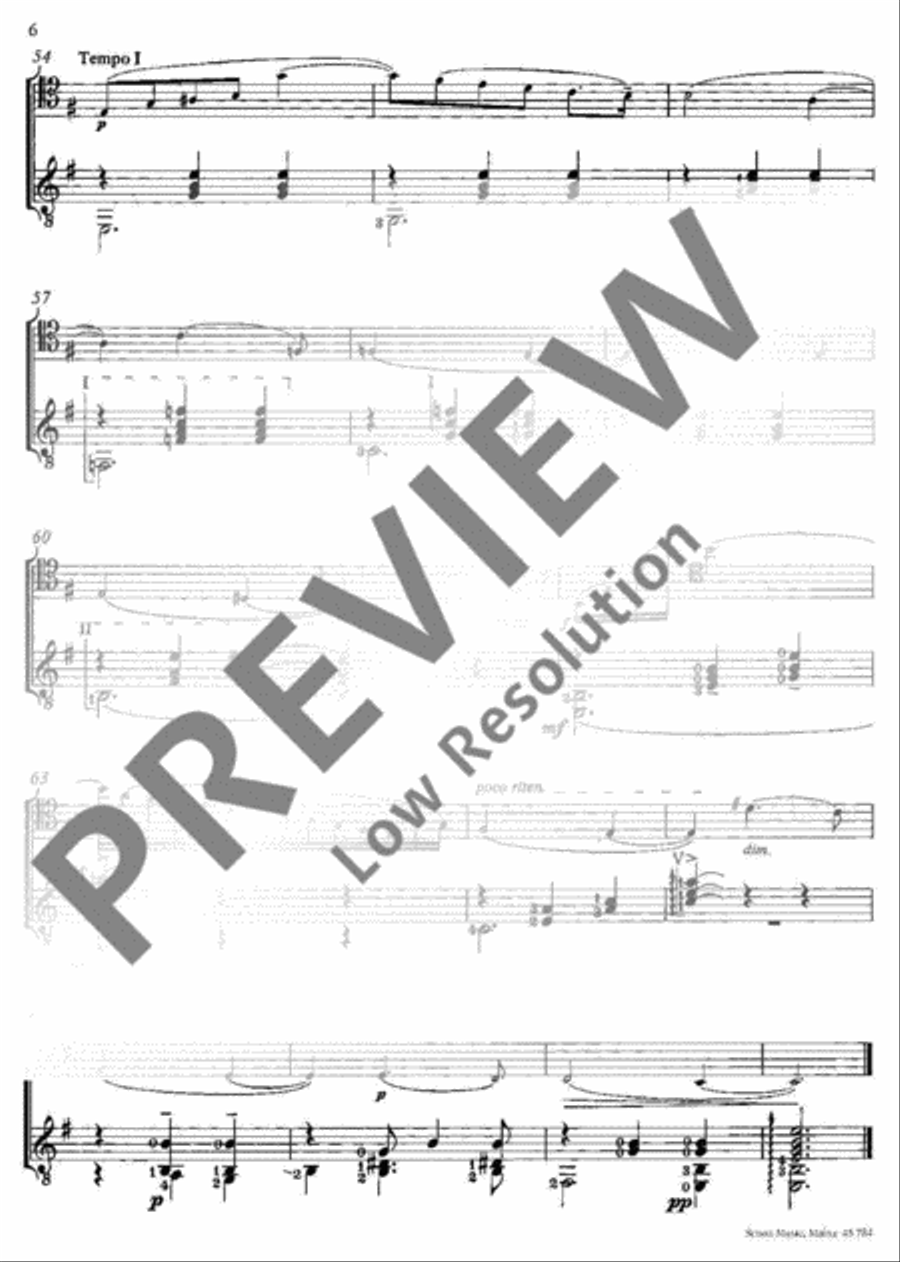 Valse sentimentale Cello scores gallery preview page 7