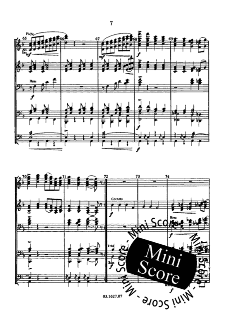 Americana West Americana West Concert Band scores gallery preview page 11
