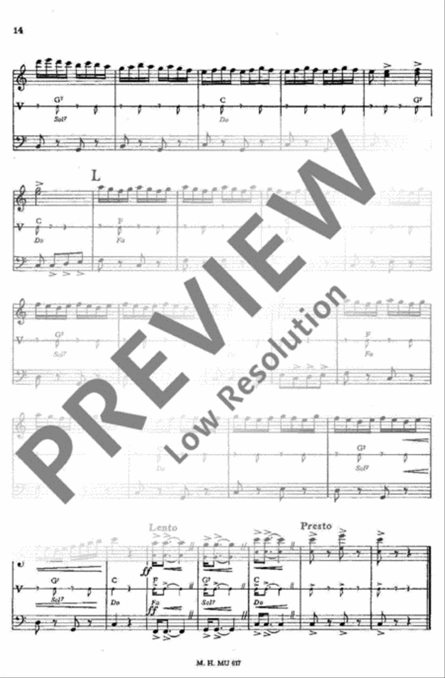 Chromonica Trio Harmonica scores gallery preview page 15