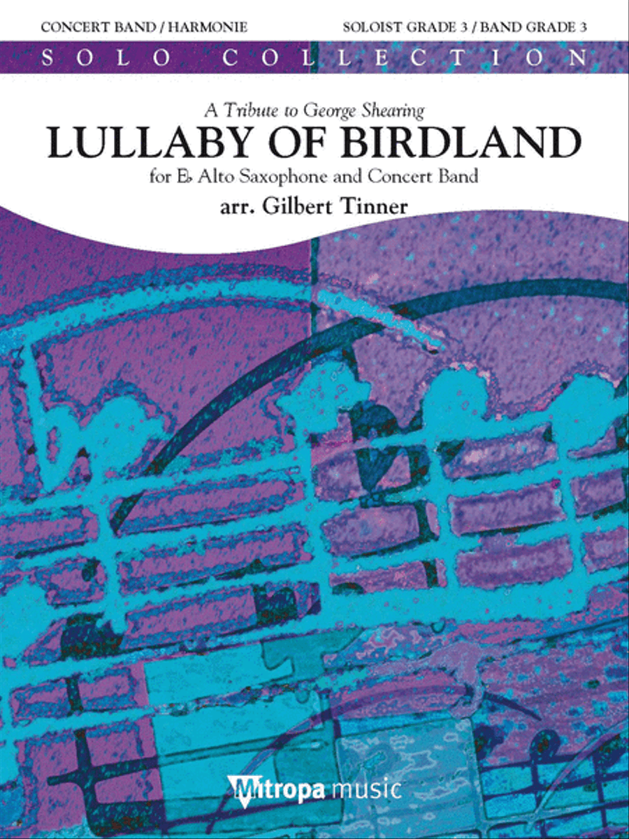 Lullaby of Birdland Concert Band scores gallery preview page 1