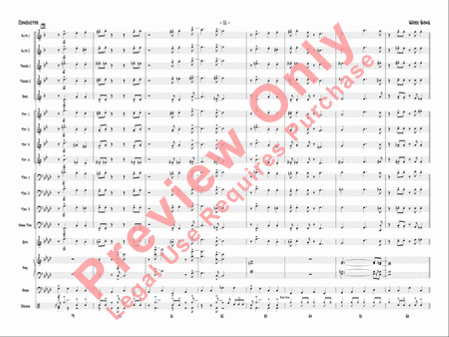 Work Song Jazz Ensemble scores gallery preview page 14