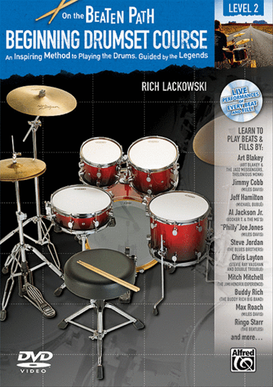 On the Beaten Path -- Beginning Drumset Course, Level 2 Drum Set scores gallery preview page 1