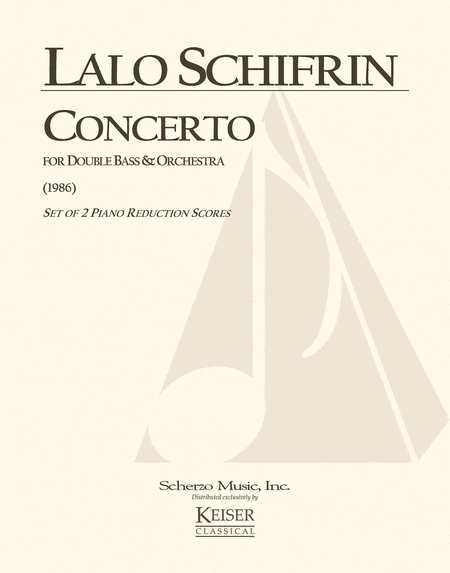 Concerto for Double Bass and Orchestra (piano reduction)