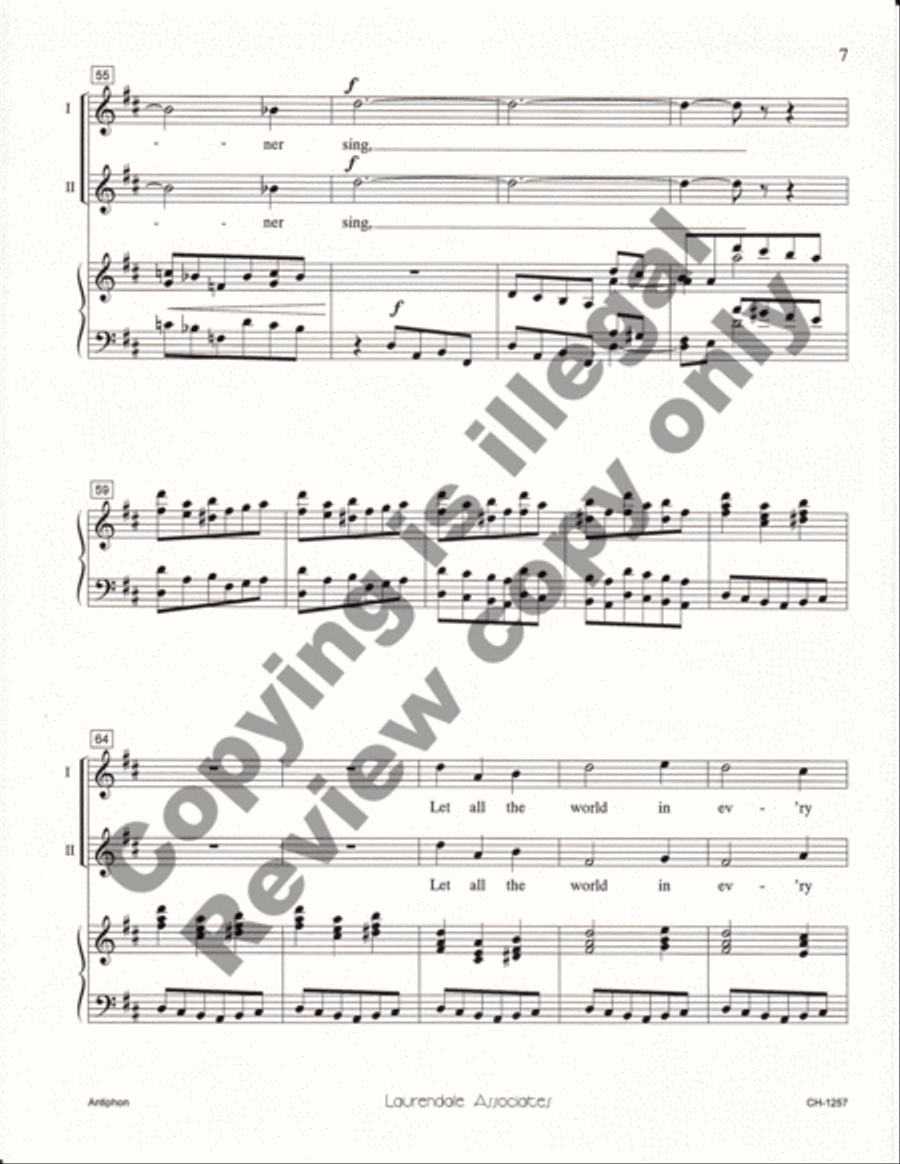 Antiphon 2-Part scores gallery preview page 7